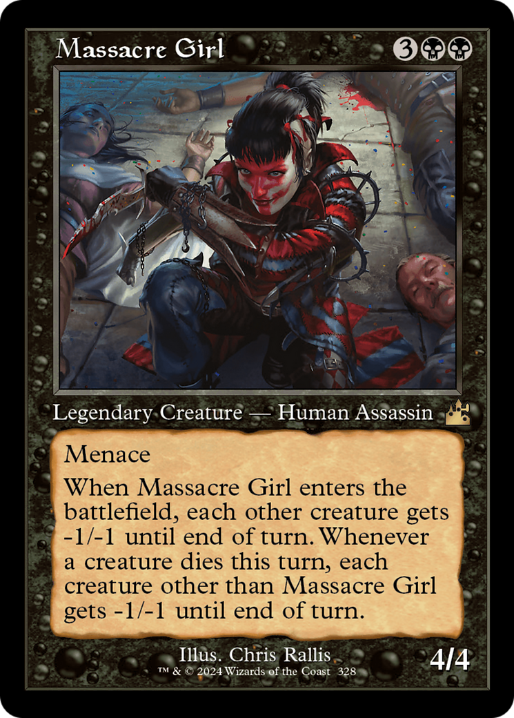 Massacre Girl (Retro) [Ravnica Remastered] | PLUS EV GAMES 