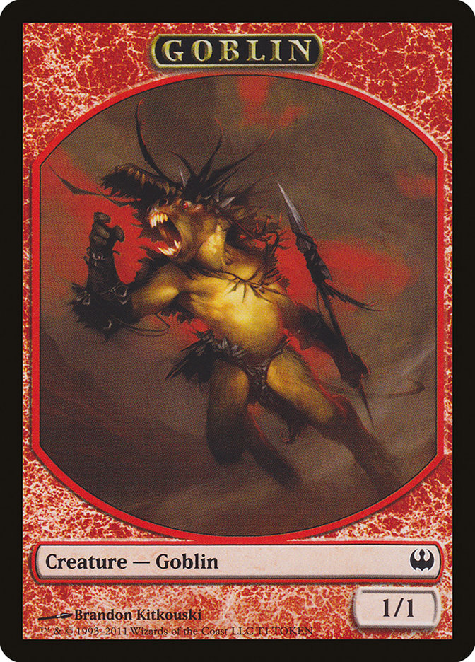 Goblin [Duel Decks: Knights vs. Dragons Tokens] | PLUS EV GAMES 