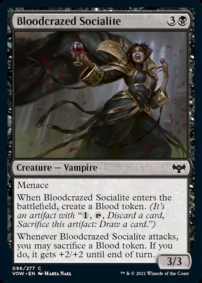 Bloodcrazed Socialite [Innistrad: Crimson Vow] | PLUS EV GAMES 