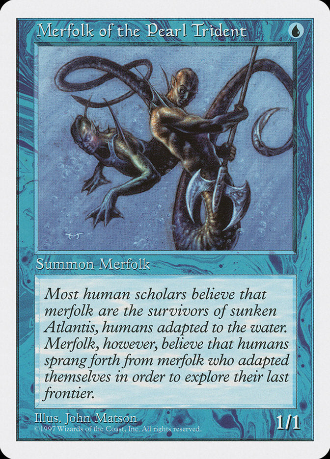 Merfolk of the Pearl Trident [Fifth Edition] | PLUS EV GAMES 