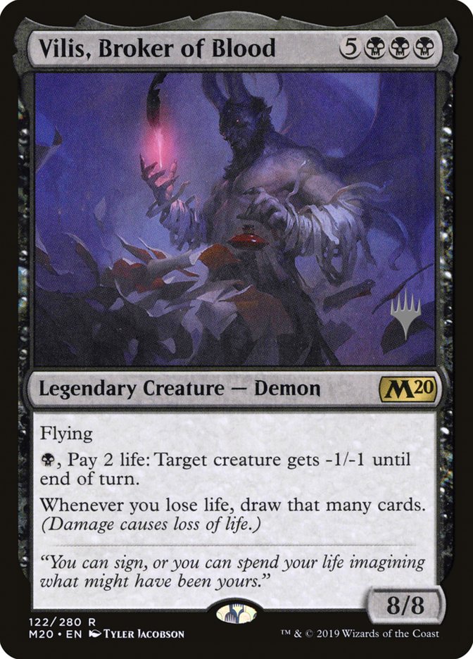 Vilis, Broker of Blood (Promo Pack) [Core Set 2020 Promos] | PLUS EV GAMES 