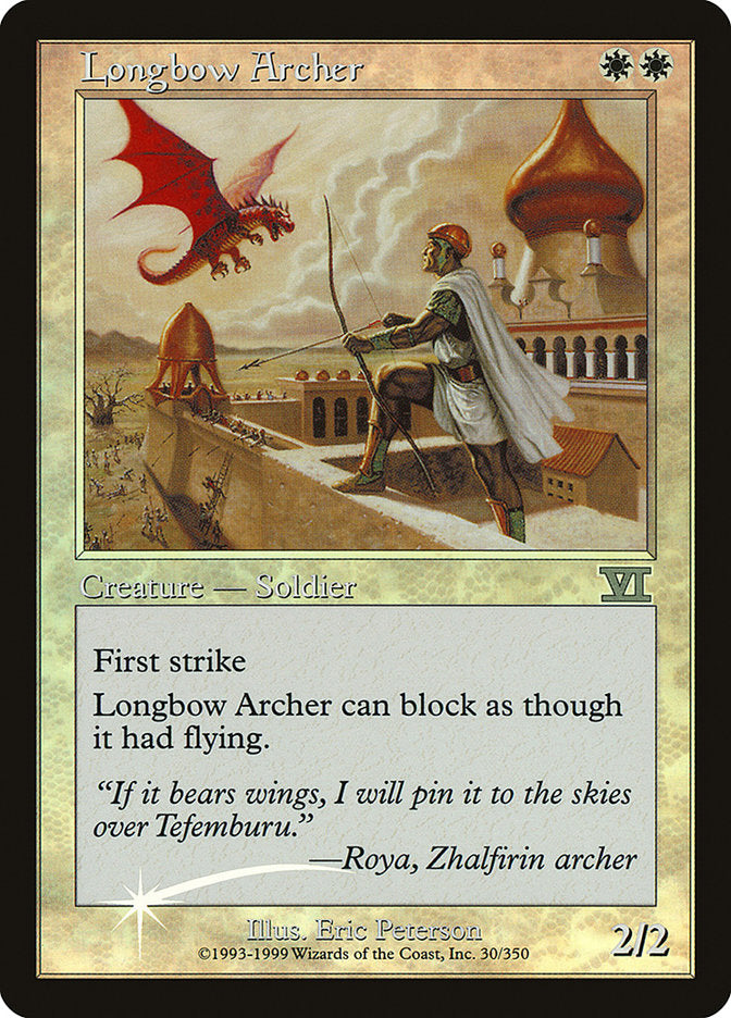 Longbow Archer [Friday Night Magic 2000] | PLUS EV GAMES 