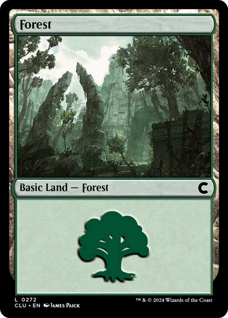 Forest (0272) [Ravnica: Clue Edition] | PLUS EV GAMES 