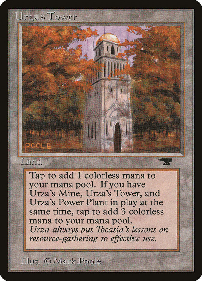 Urza's Tower (Autumn Leaves) [Antiquities] | PLUS EV GAMES 