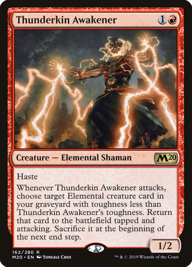 Thunderkin Awakener [Core Set 2020] | PLUS EV GAMES 