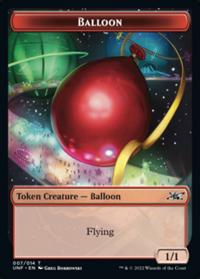 Balloon Token [Unfinity Tokens] | PLUS EV GAMES 