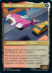 Arcee, Sharpshooter // Arcee, Acrobatic Coupe [Universes Beyond: Transformers] | PLUS EV GAMES 