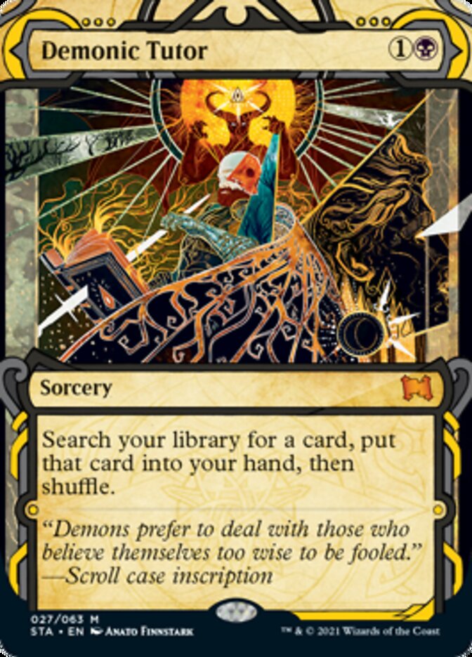 Demonic Tutor [Strixhaven Mystical Archive] | PLUS EV GAMES 