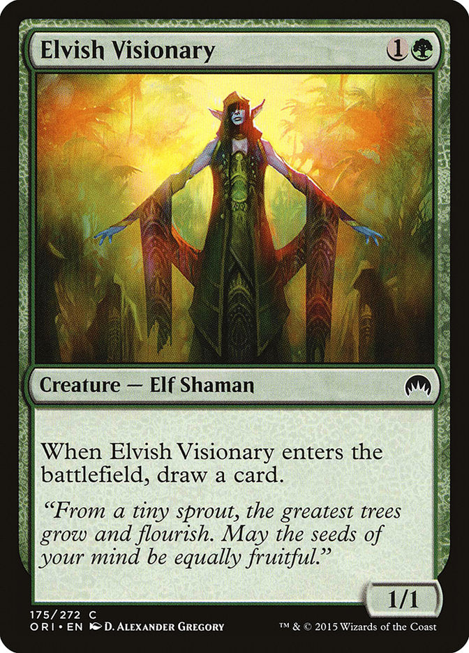 Elvish Visionary [Magic Origins] | PLUS EV GAMES 