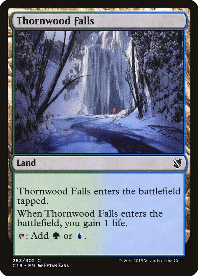 Thornwood Falls [Commander 2019] | PLUS EV GAMES 