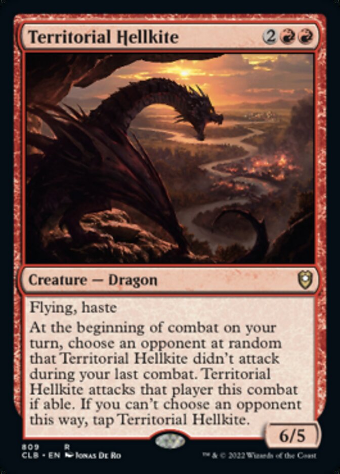 Territorial Hellkite [Commander Legends: Battle for Baldur's Gate] | PLUS EV GAMES 