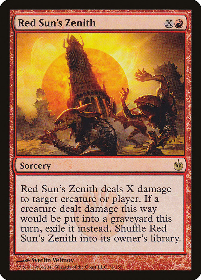 Red Sun's Zenith [Mirrodin Besieged] | PLUS EV GAMES 