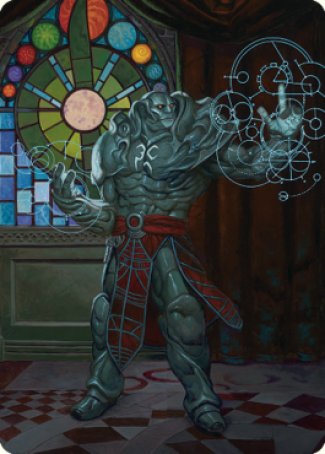 Karn, Living Legacy Art Card 2 [Dominaria United Art Series] | PLUS EV GAMES 