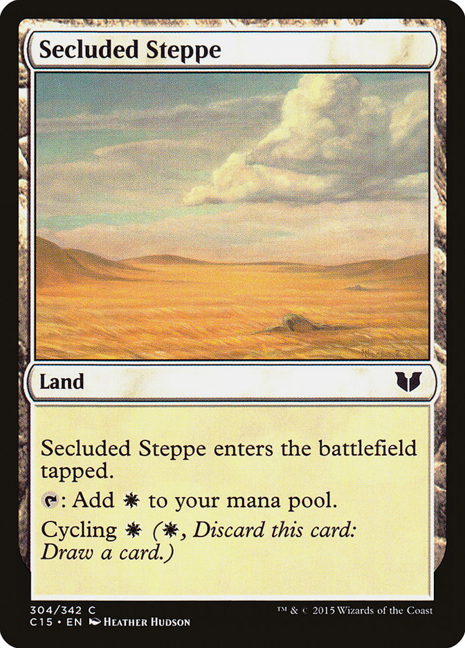 Secluded Steppe [Commander 2015] | PLUS EV GAMES 