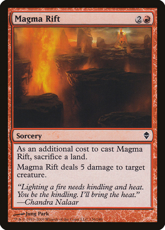 Magma Rift [Zendikar] | PLUS EV GAMES 