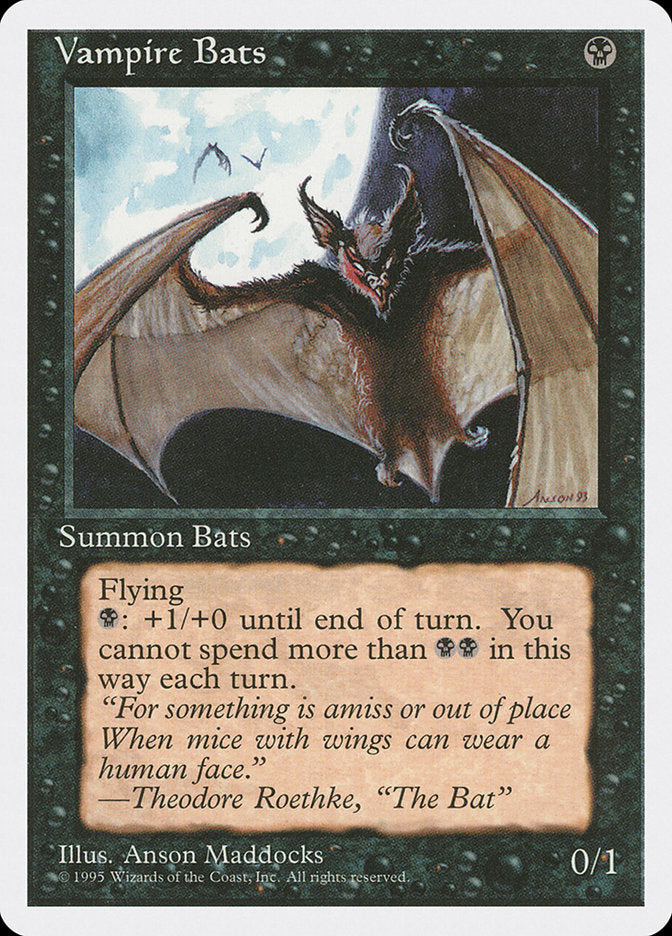 Vampire Bats [Fourth Edition] | PLUS EV GAMES 