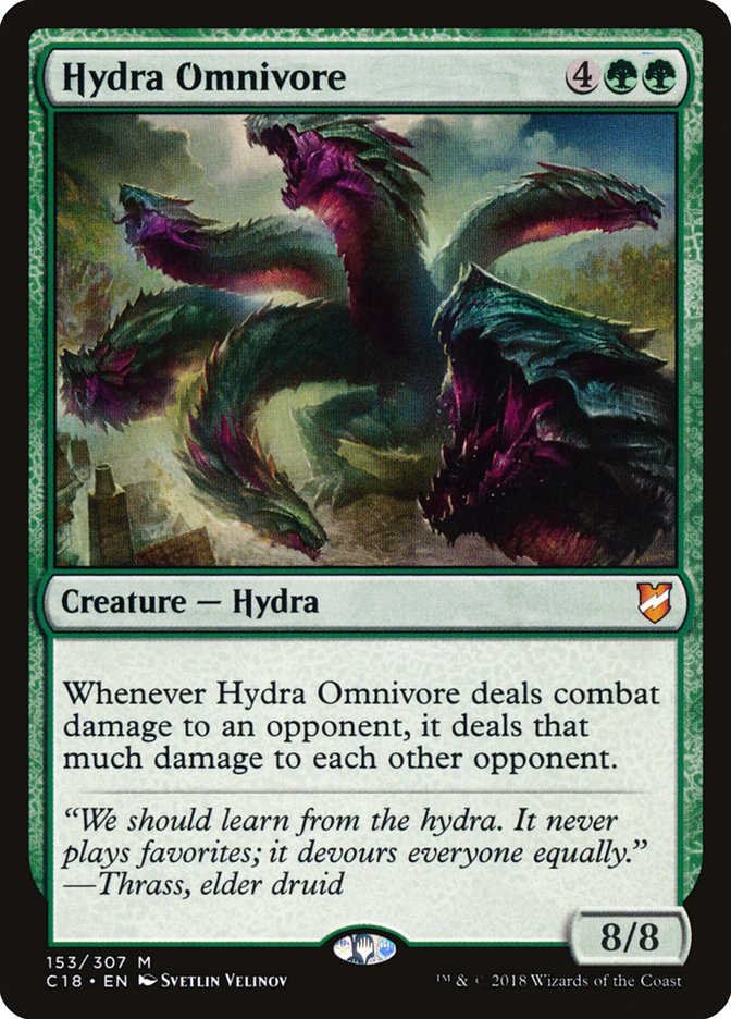 Hydra Omnivore [Commander 2018] | PLUS EV GAMES 