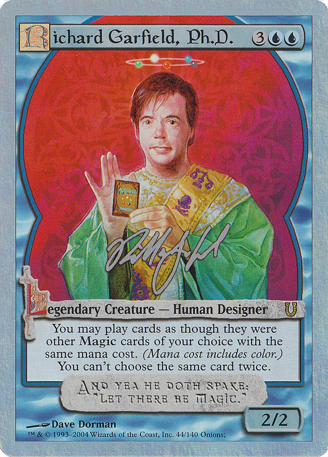 Richard Garfield, Ph.D. [Unhinged] | PLUS EV GAMES 