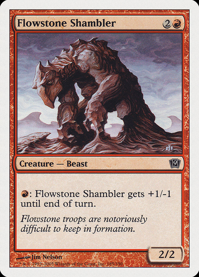 Flowstone Shambler [Ninth Edition] | PLUS EV GAMES 