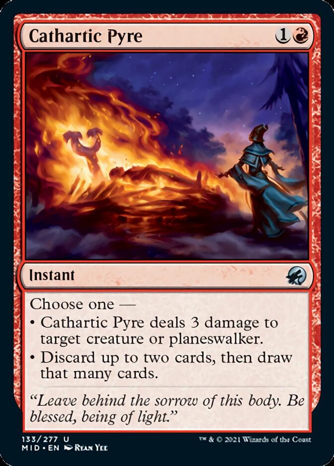 Cathartic Pyre [Innistrad: Midnight Hunt] | PLUS EV GAMES 