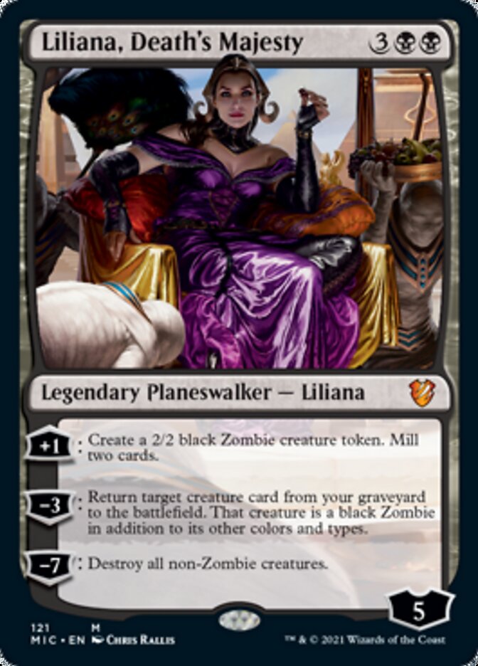 Liliana, Death's Majesty [Innistrad: Midnight Hunt Commander] | PLUS EV GAMES 