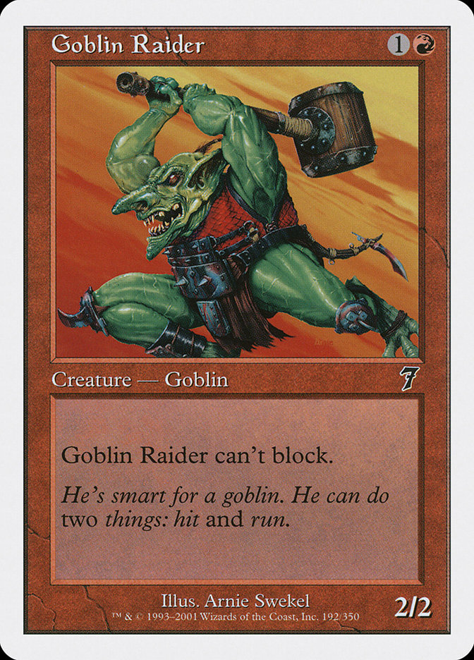 Goblin Raider [Seventh Edition] | PLUS EV GAMES 