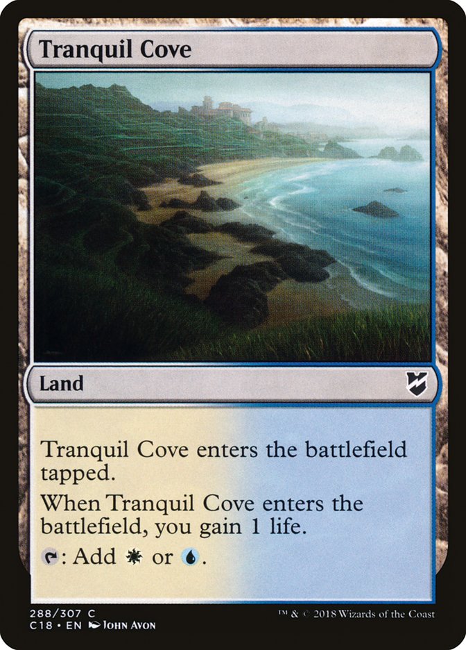 Tranquil Cove [Commander 2018] | PLUS EV GAMES 