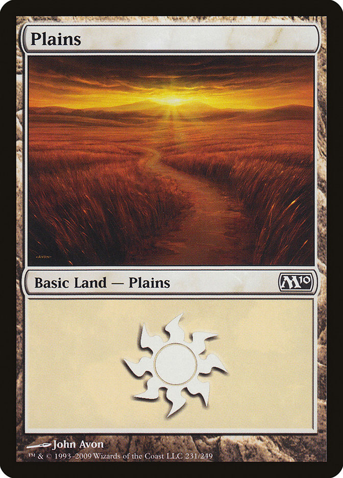 Plains (231) [Magic 2010] | PLUS EV GAMES 