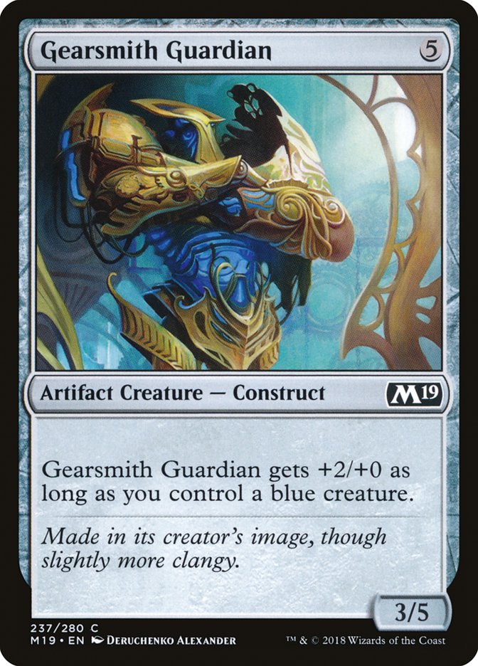 Gearsmith Guardian [Core Set 2019] | PLUS EV GAMES 