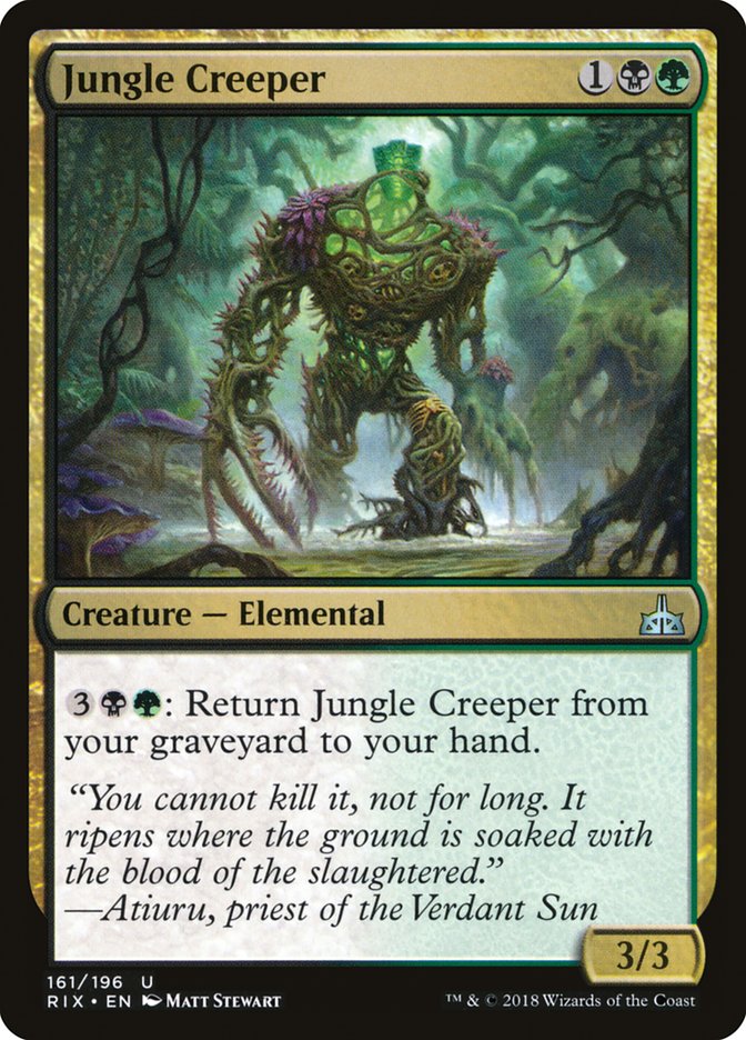 Jungle Creeper [Rivals of Ixalan] | PLUS EV GAMES 