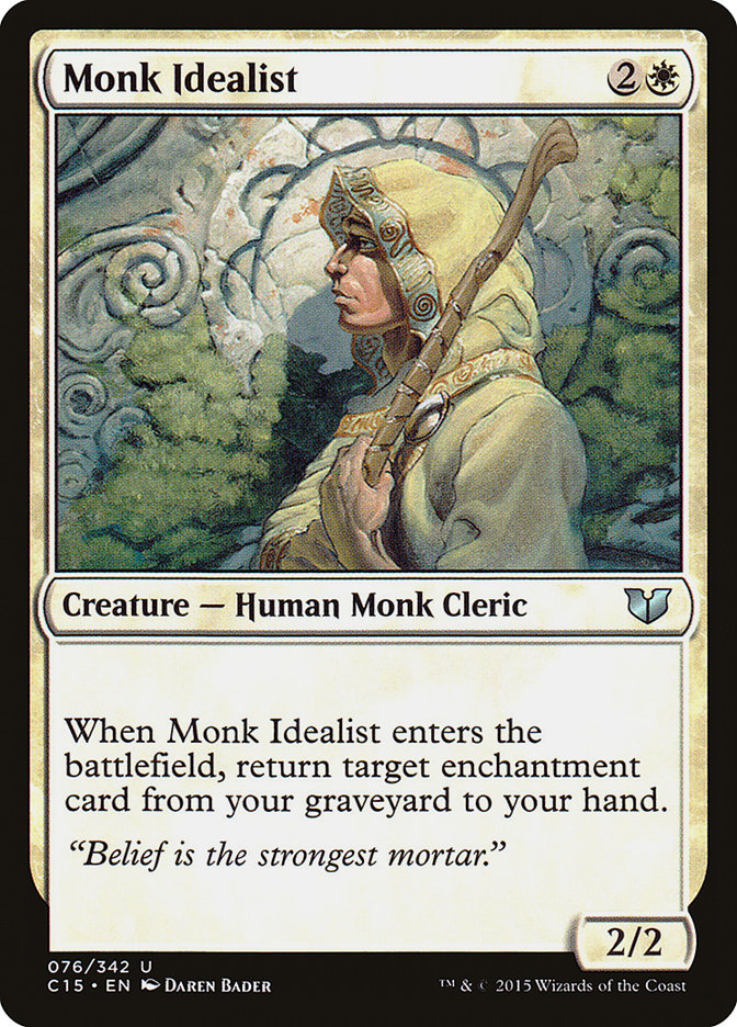 Monk Idealist [Commander 2015] | PLUS EV GAMES 