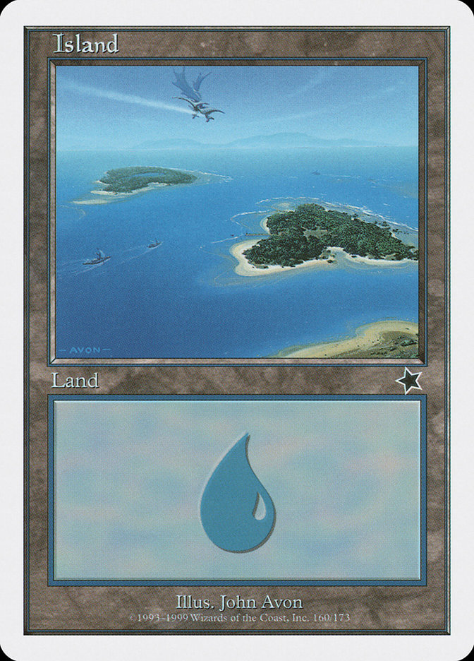 Island (160) [Starter 1999] | PLUS EV GAMES 