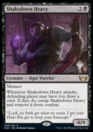 Shakedown Heavy (Promo Pack) [Streets of New Capenna Promos] | PLUS EV GAMES 