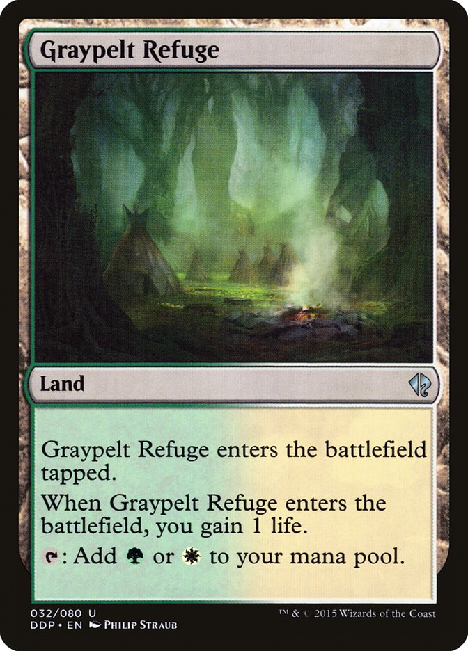 Graypelt Refuge [Duel Decks: Zendikar vs. Eldrazi] | PLUS EV GAMES 