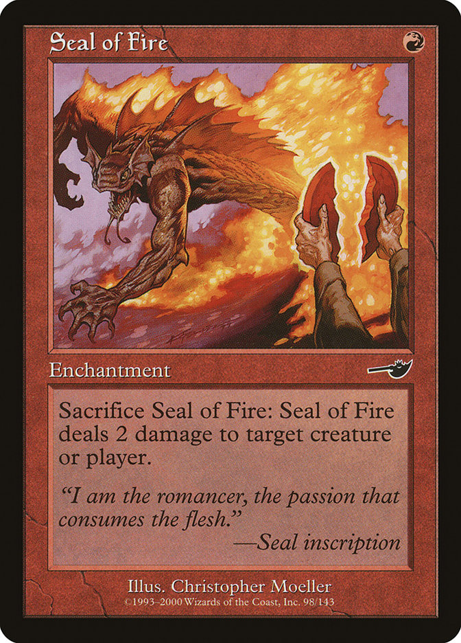 Seal of Fire [Nemesis] | PLUS EV GAMES 