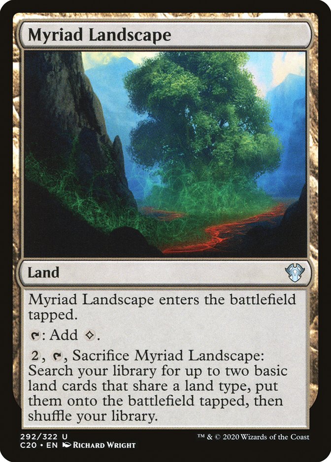 Myriad Landscape [Commander 2020] | PLUS EV GAMES 