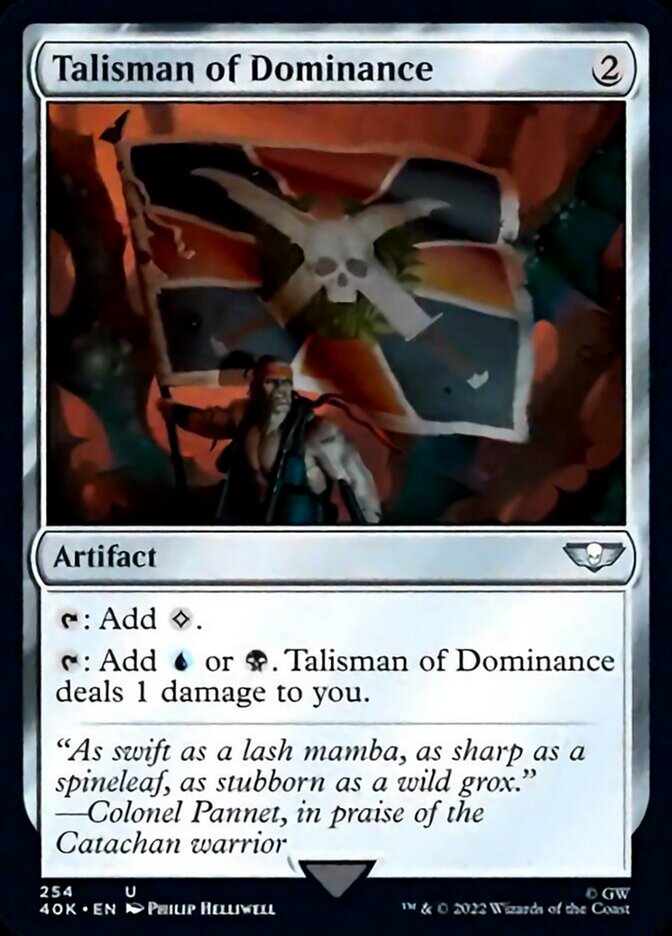 Talisman of Dominance (254) [Universes Beyond: Warhammer 40,000] | PLUS EV GAMES 