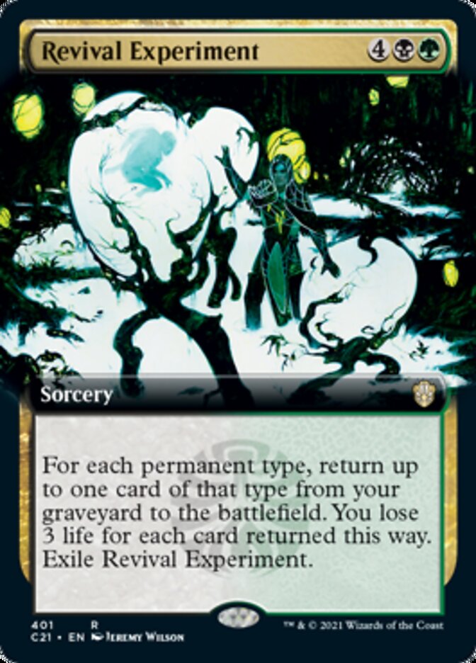 Revival Experiment (Extended) [Commander 2021] | PLUS EV GAMES 