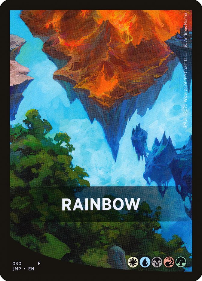 Rainbow Theme Card [Jumpstart Front Cards] | PLUS EV GAMES 