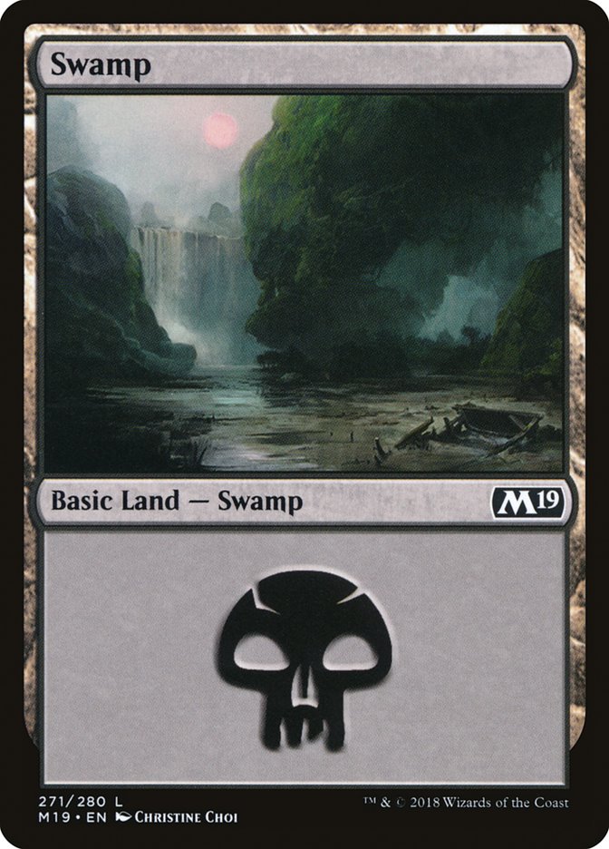 Swamp (271) [Core Set 2019] | PLUS EV GAMES 