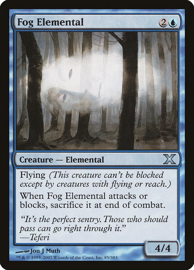 Fog Elemental [Tenth Edition] | PLUS EV GAMES 