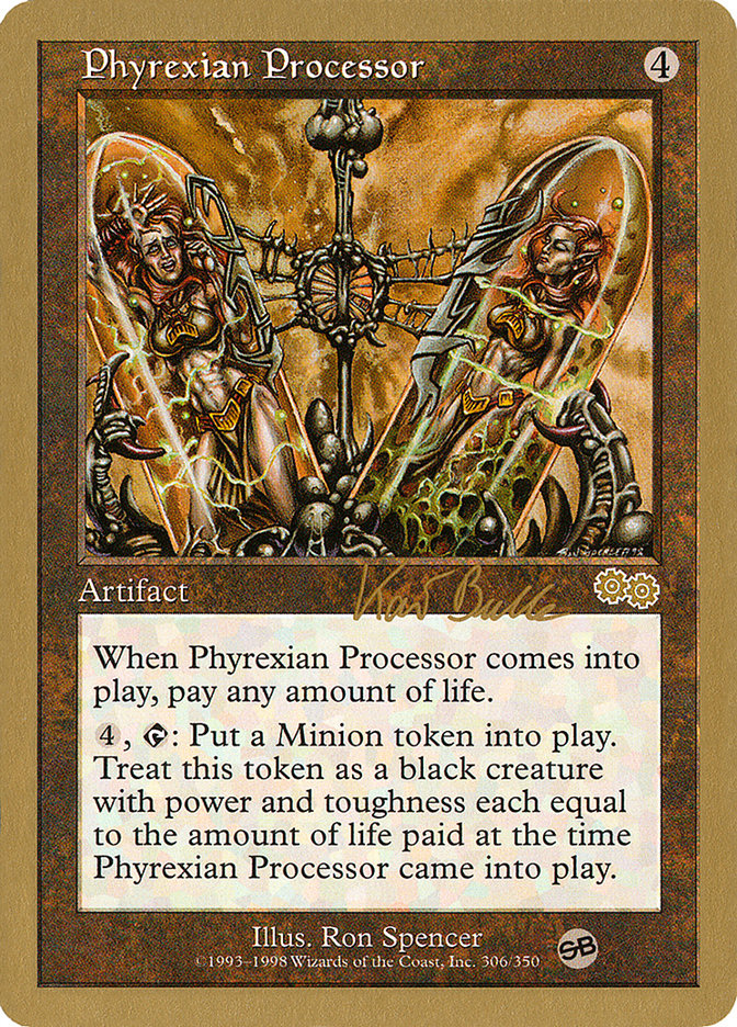 Phyrexian Processor (Kai Budde) (SB) [World Championship Decks 1999] | PLUS EV GAMES 