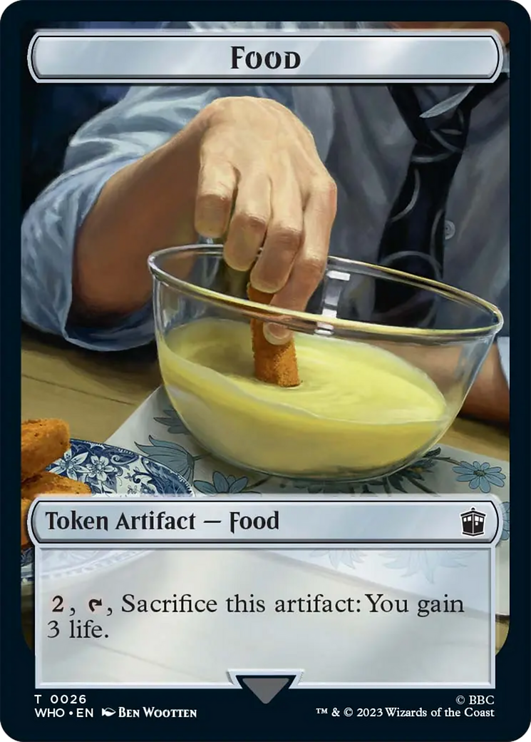 Food Token [Doctor Who Tokens] | PLUS EV GAMES 