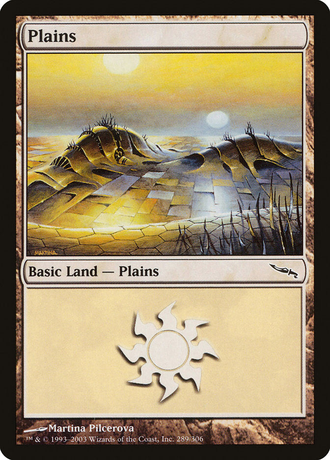 Plains (289) [Mirrodin] | PLUS EV GAMES 