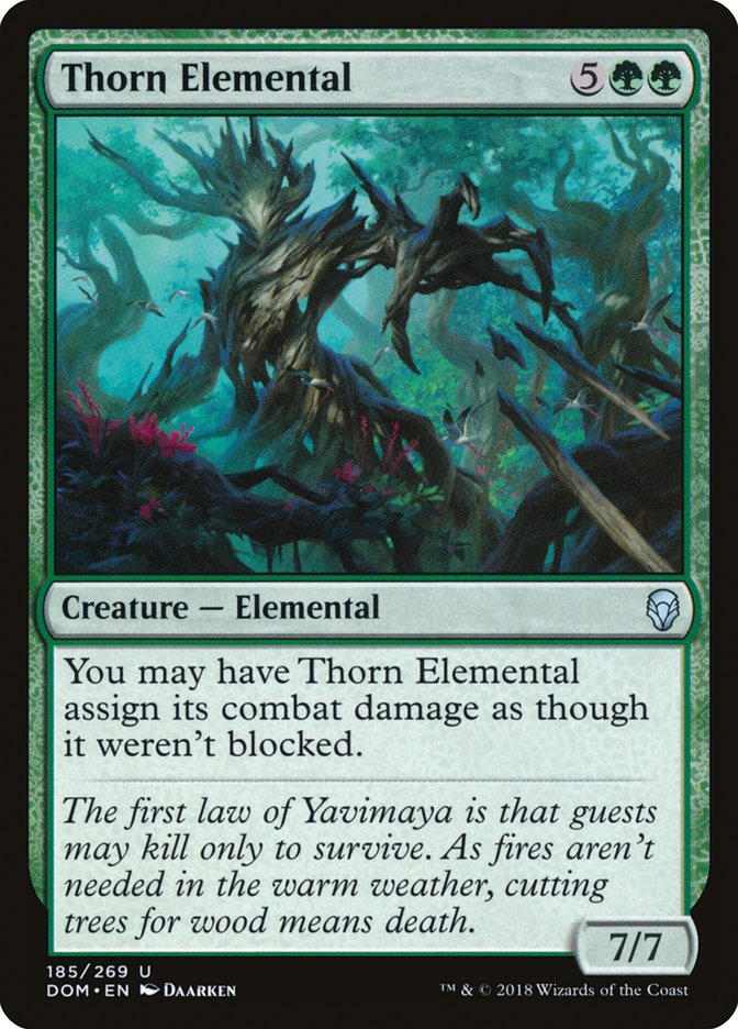 Thorn Elemental [Dominaria] | PLUS EV GAMES 