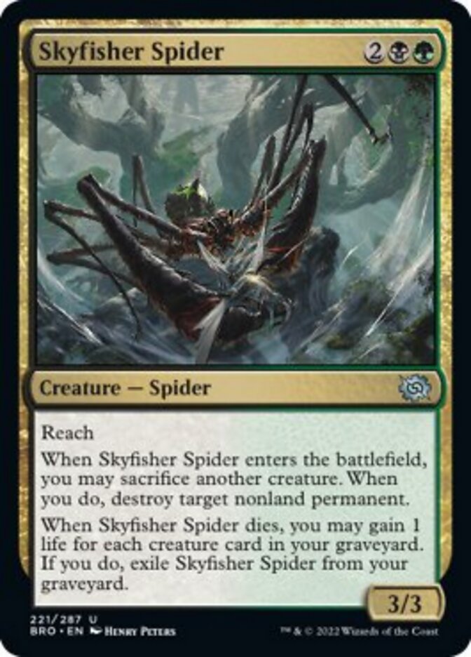 Skyfisher Spider [The Brothers' War] | PLUS EV GAMES 