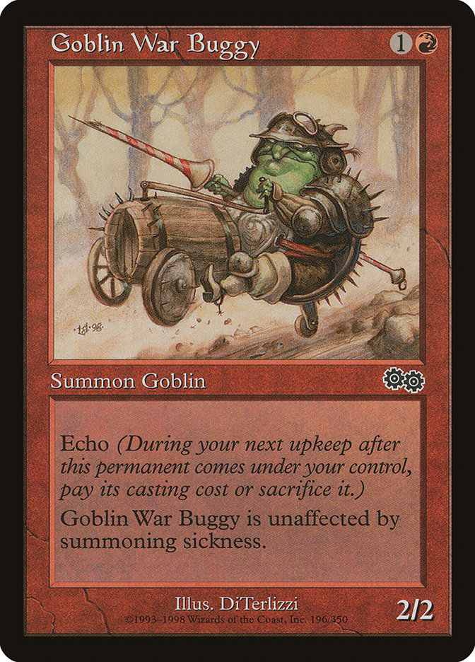 Goblin War Buggy [Urza's Saga] | PLUS EV GAMES 