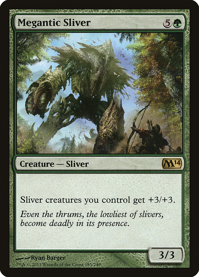 Megantic Sliver [Magic 2014] | PLUS EV GAMES 