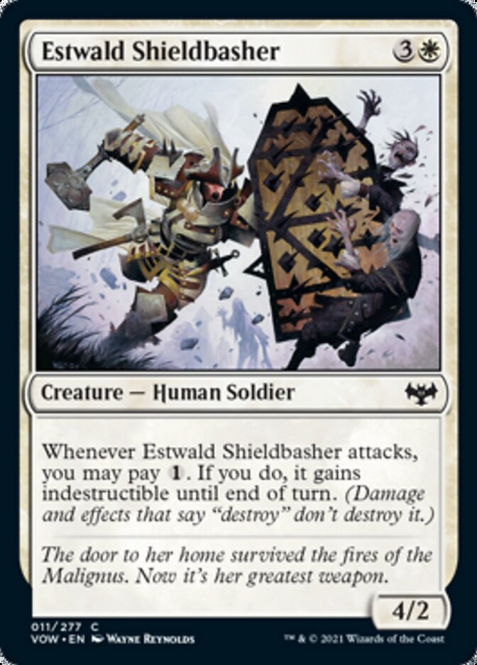 Estwald Shieldbasher [Innistrad: Crimson Vow] | PLUS EV GAMES 