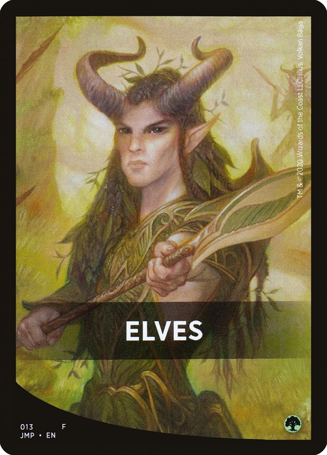 Elves Theme Card [Jumpstart Front Cards] | PLUS EV GAMES 